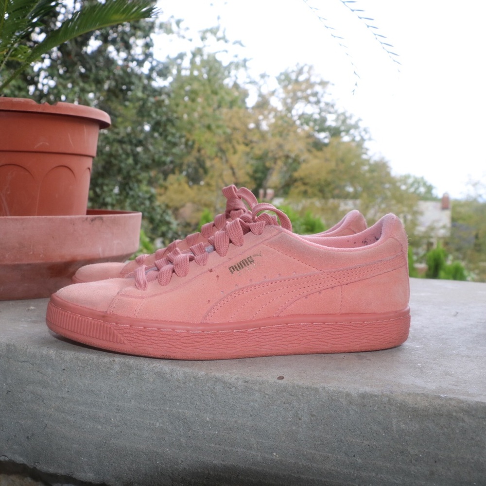 Dessert Flower Puma Suede Sneaker