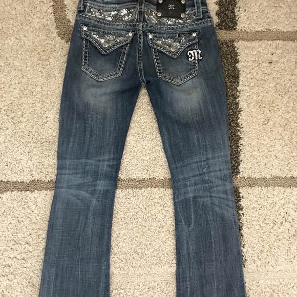 Sequins Miss Me Jeans - Picture 1 of 5