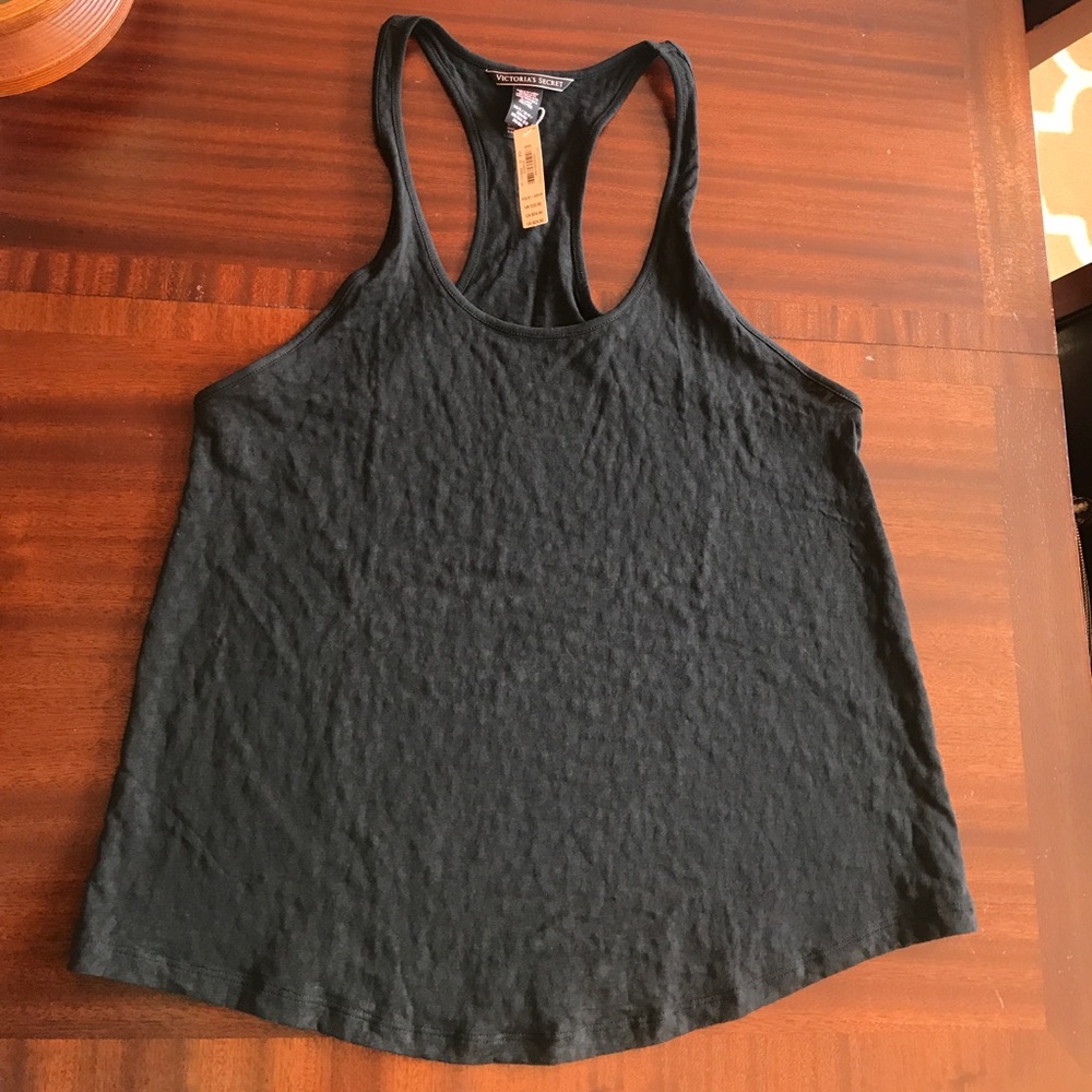 Black cheetah print Victoria Secret Tank Top