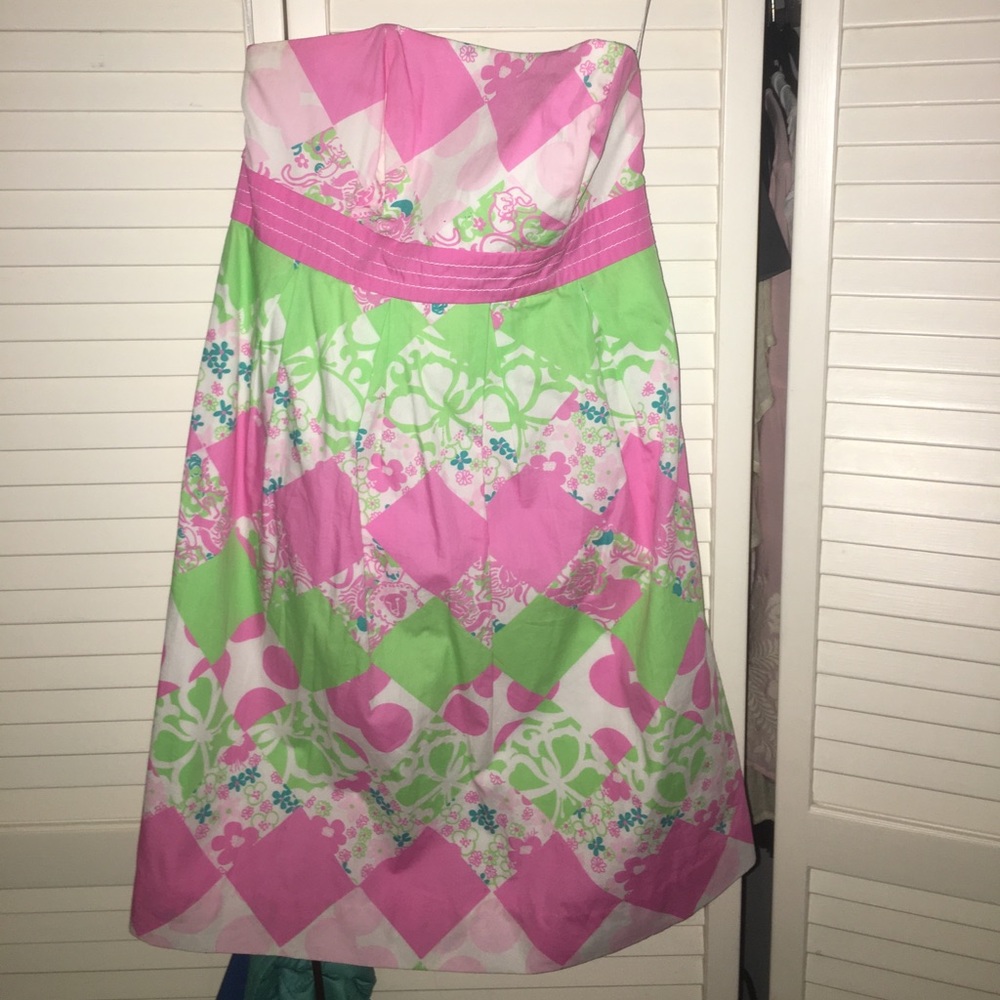Strapless Lilly Pulitzer Dress