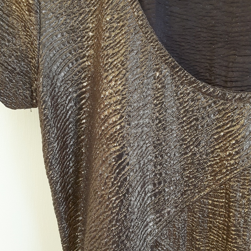 Free People Gold Dress