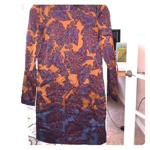 The Limited Paisley Shift Dress