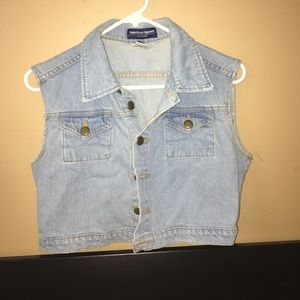 American Apparel Vintage jean jacket SMALL