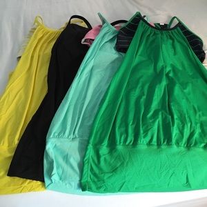 Lot of Lululemon tanks