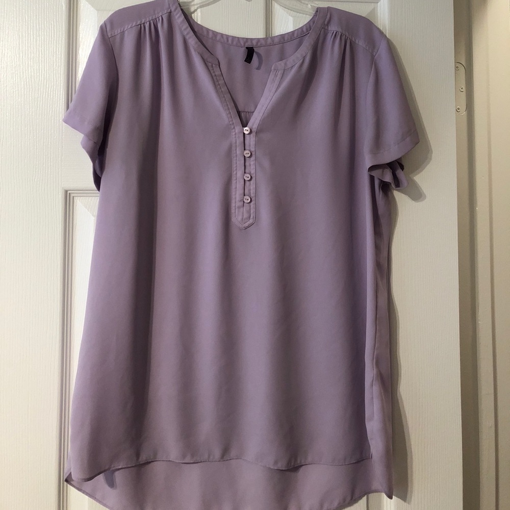 NYDJ Short Sleeve Blouse