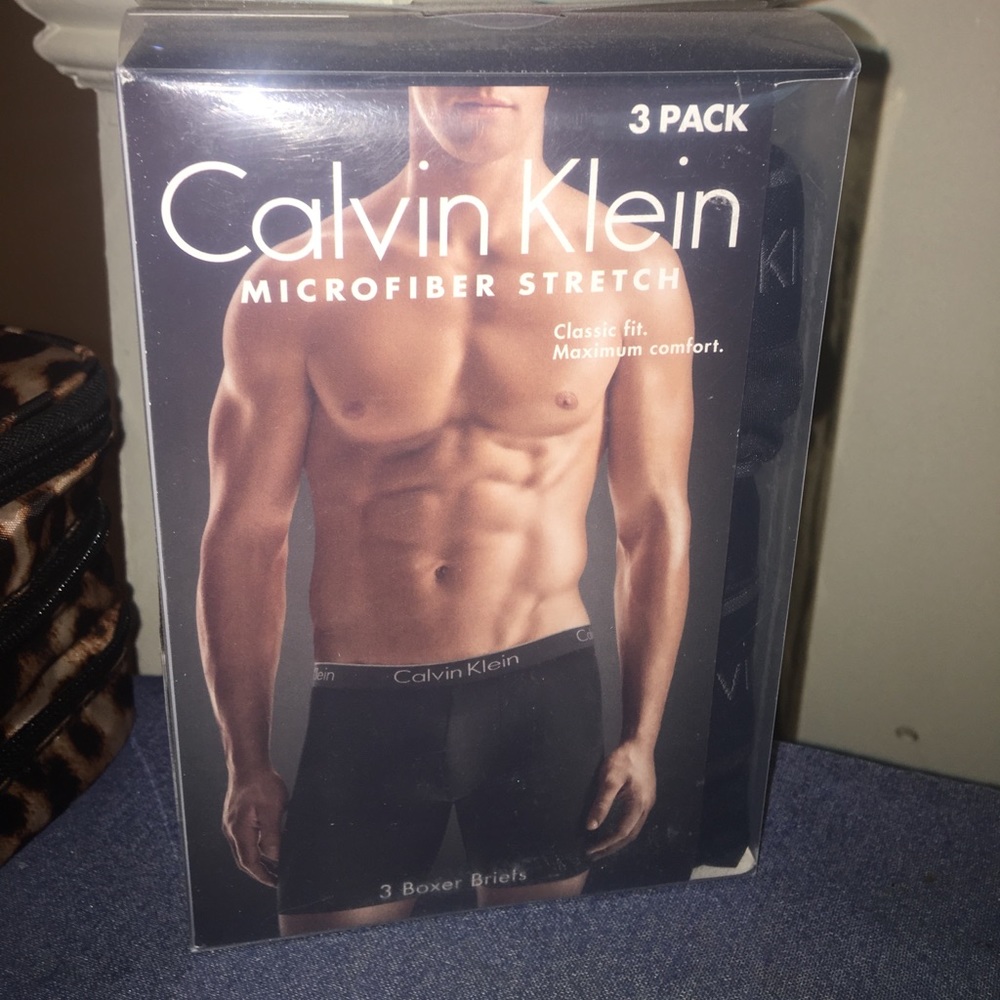 Calvin Klein men's microfiber stretch boxers 3pack