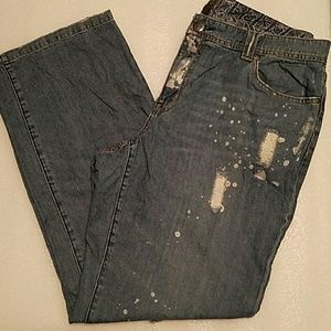 Lane Bryant Distressed Jeans
