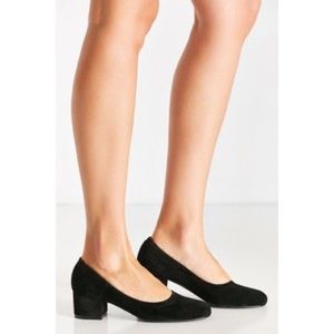 Jeffrey Campbell Bitsie Block Heel Perforated