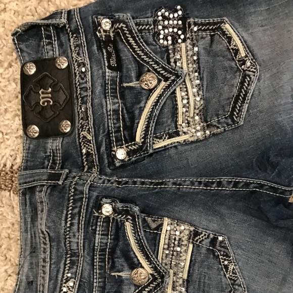 💎 Sparkly Miss Me Jeans 💎 - Picture 3 of 6