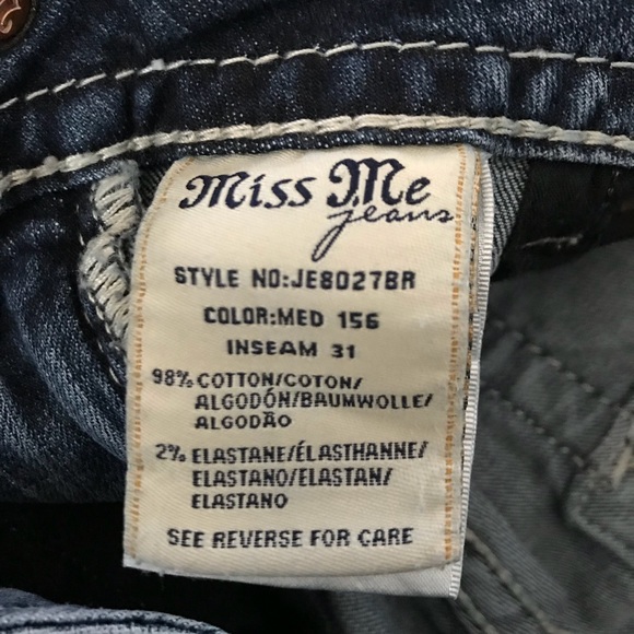 💎 Sparkly Miss Me Jeans 💎 - Picture 6 of 6