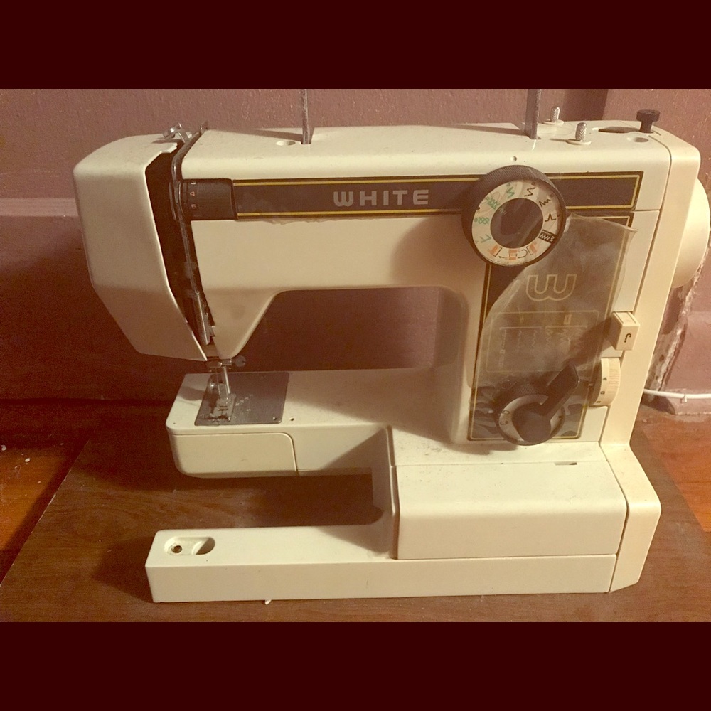 Old vintage sewing Machine