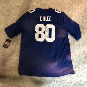 AUTOGRAPHED Victor Cruz jersey