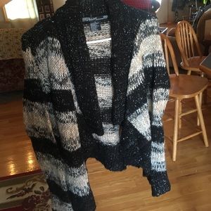 Striped Sweater Cardigan
