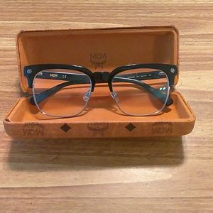 Black mcm frames with case