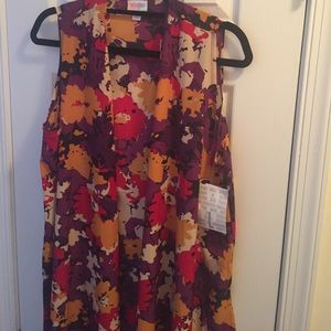 Multi color Lularoe Joy size large