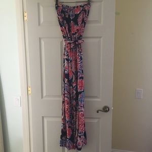 Lilly Pulitzer Farrah Strapless Jumpsuit - small