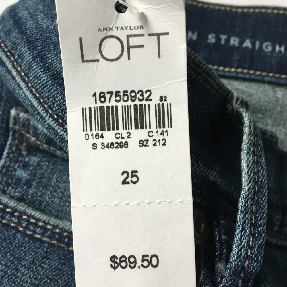 Loft straight leg jeans - Picture 3 of 4