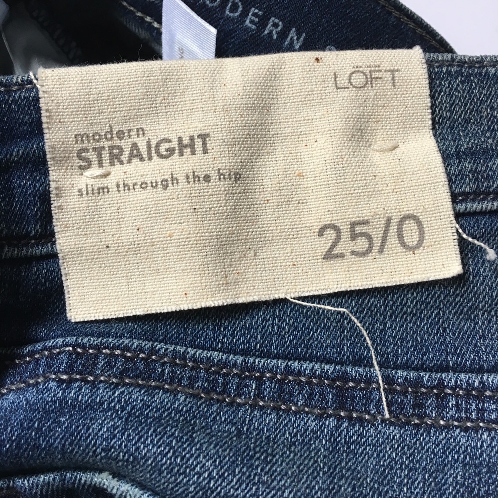 Loft straight leg jeans - Picture 4 of 4