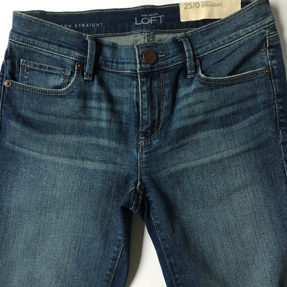 Loft straight leg jeans - Picture 2 of 4