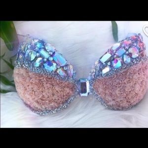 Halloween bra/ rave bra