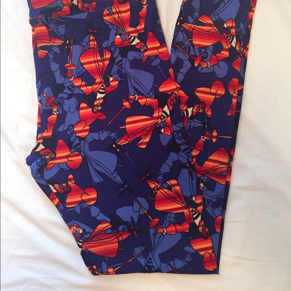 Lularoe TC Leggings Captain Hook Disney Villains