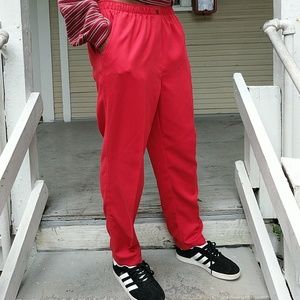 Red Slacks Alia Petites