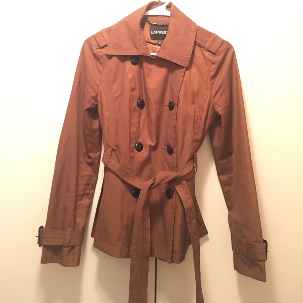 Belted, Mid Length Trench Coat