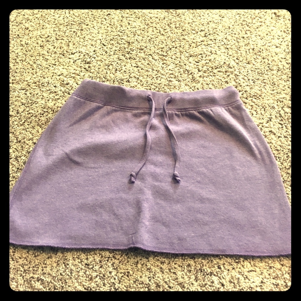 Mini sweat skirt