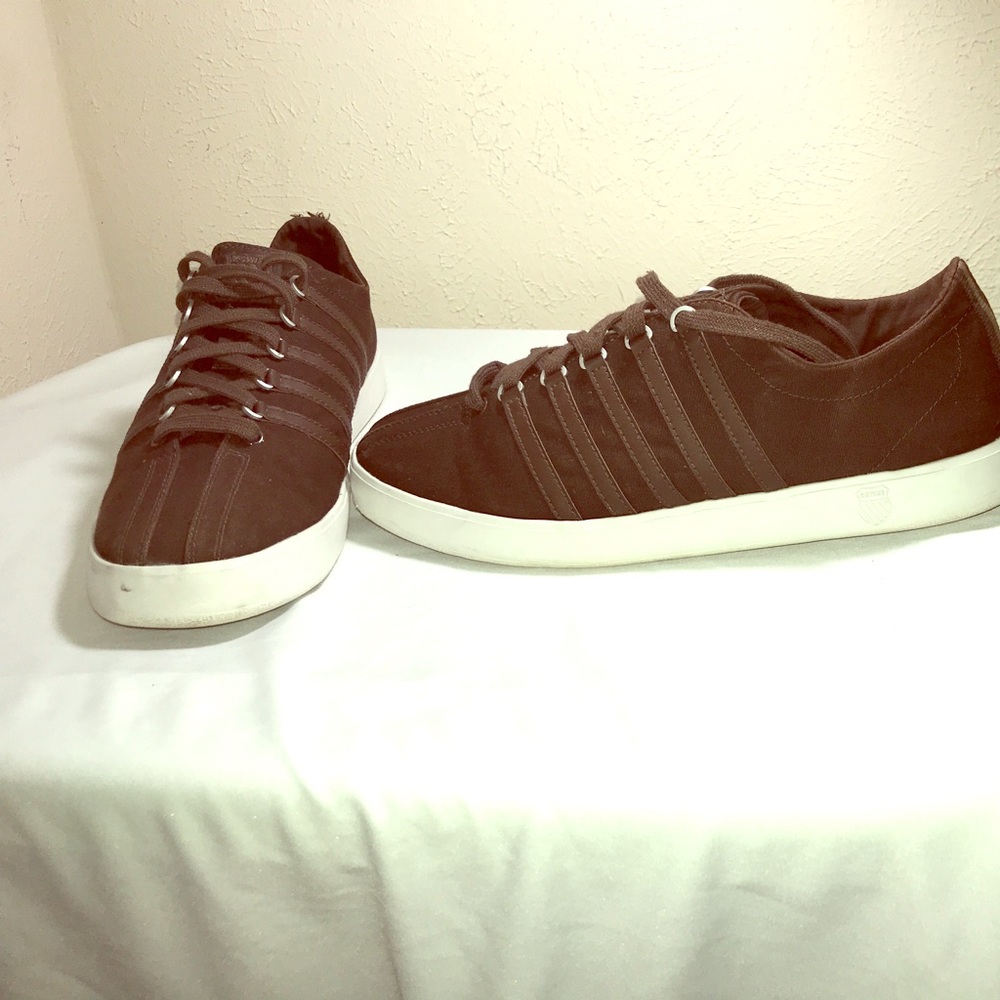 Chocolate Canvas K Swiss