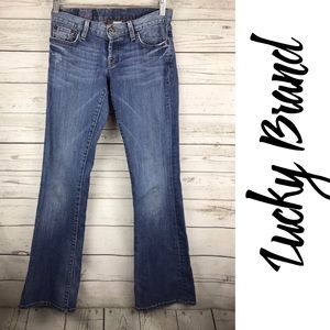Lucky Brand Button Fly Boot Cut Jeans 00