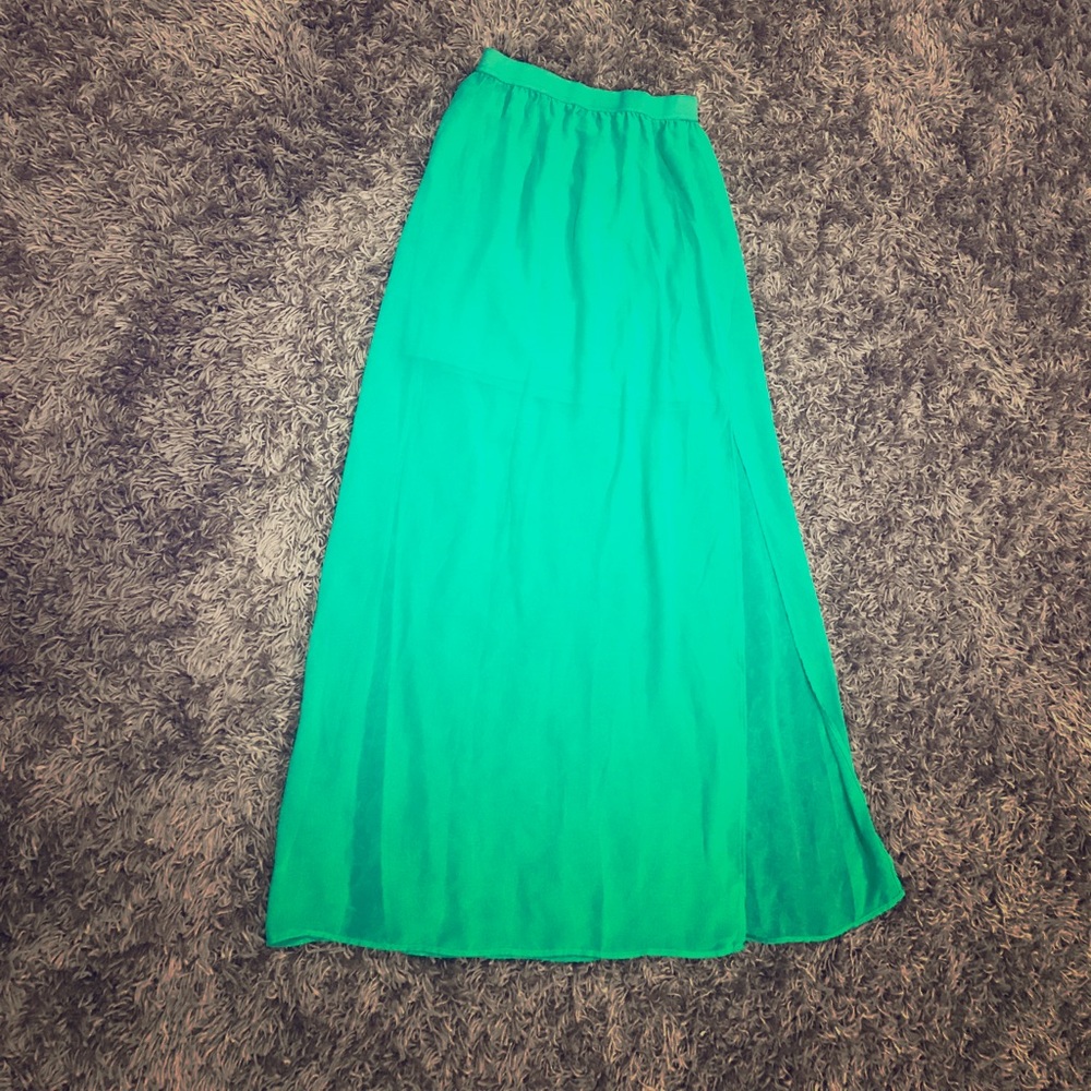 Seafoam Green Skirt