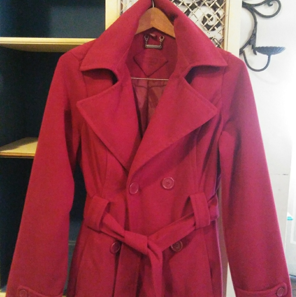 Jou Jou Doubled breasted Peacock Coat!