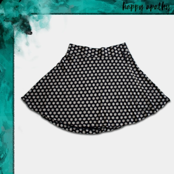 LOFT Dresses & Skirts - Loft Navy Circle Skirt