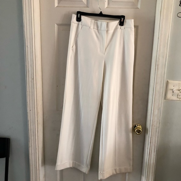 J. Lo cream wide leg slacks - Picture 2 of 3