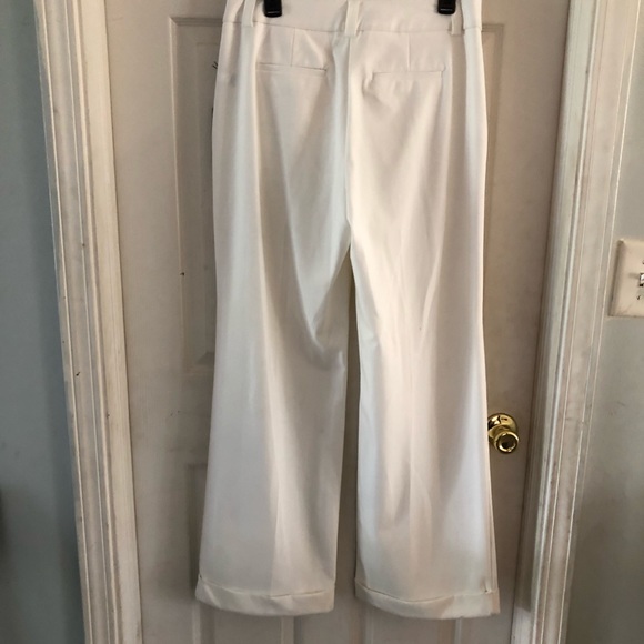 J. Lo cream wide leg slacks - Picture 3 of 3