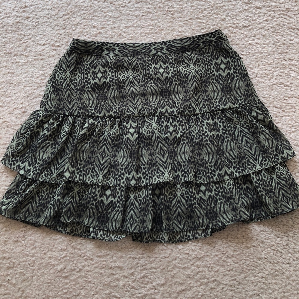 H & M Print Mini Skirt
