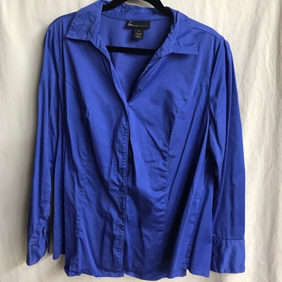Plus size button down shirts _ for 1 shirt 18W 20W - Picture 2 of 4
