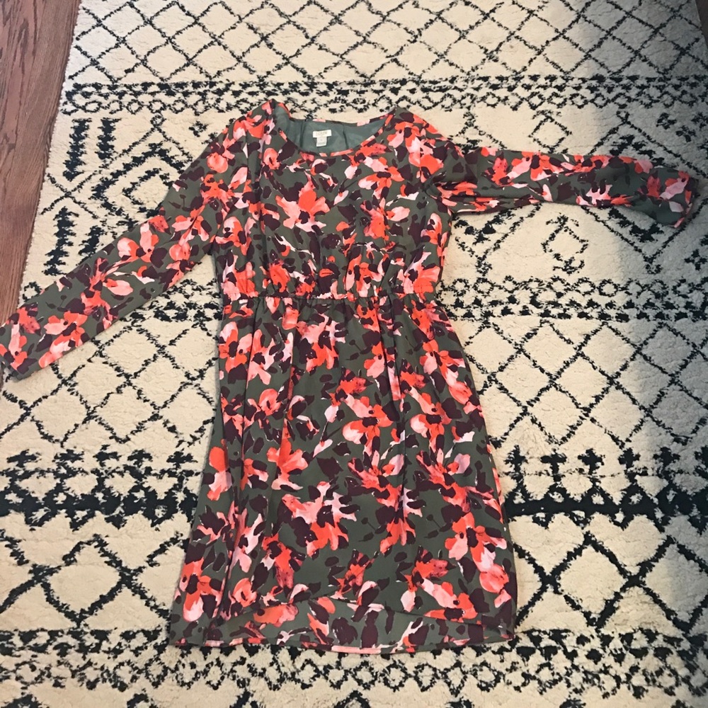 J. Crew flower dress