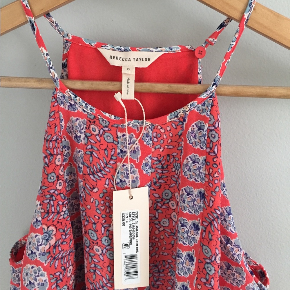 Rebecca Taylor Amanda sleeveless floral dress