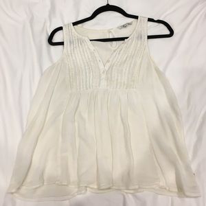 American Eagle Outfitters sheer flowy tank top