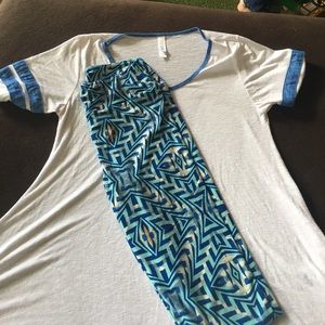 Lularoe And Leggings Set