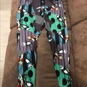 LuLaRoe TC2 Nightmare Before Christmas Leggings