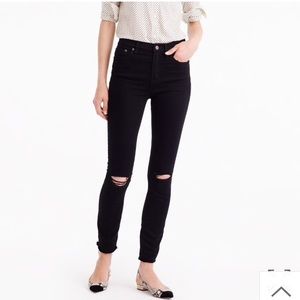 J crew distressed lookout high rise jeans size 29