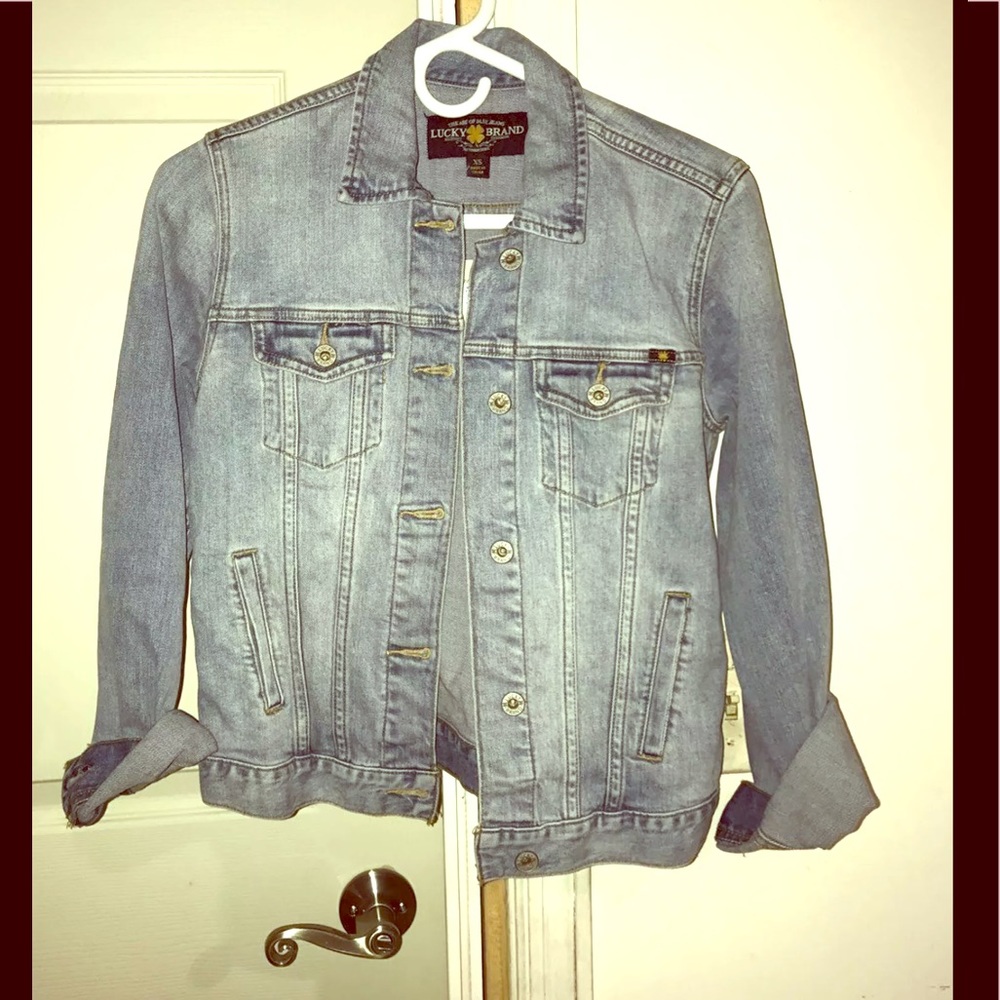 NEW w/ Tags LUCKY BRAND Jean Jacket xsmall
