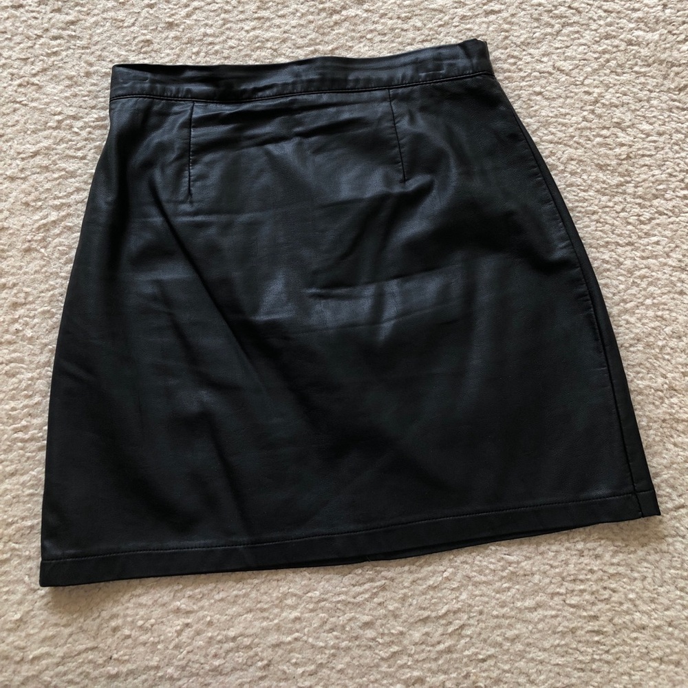 Forever 21 Faux Leather Mini Skirt