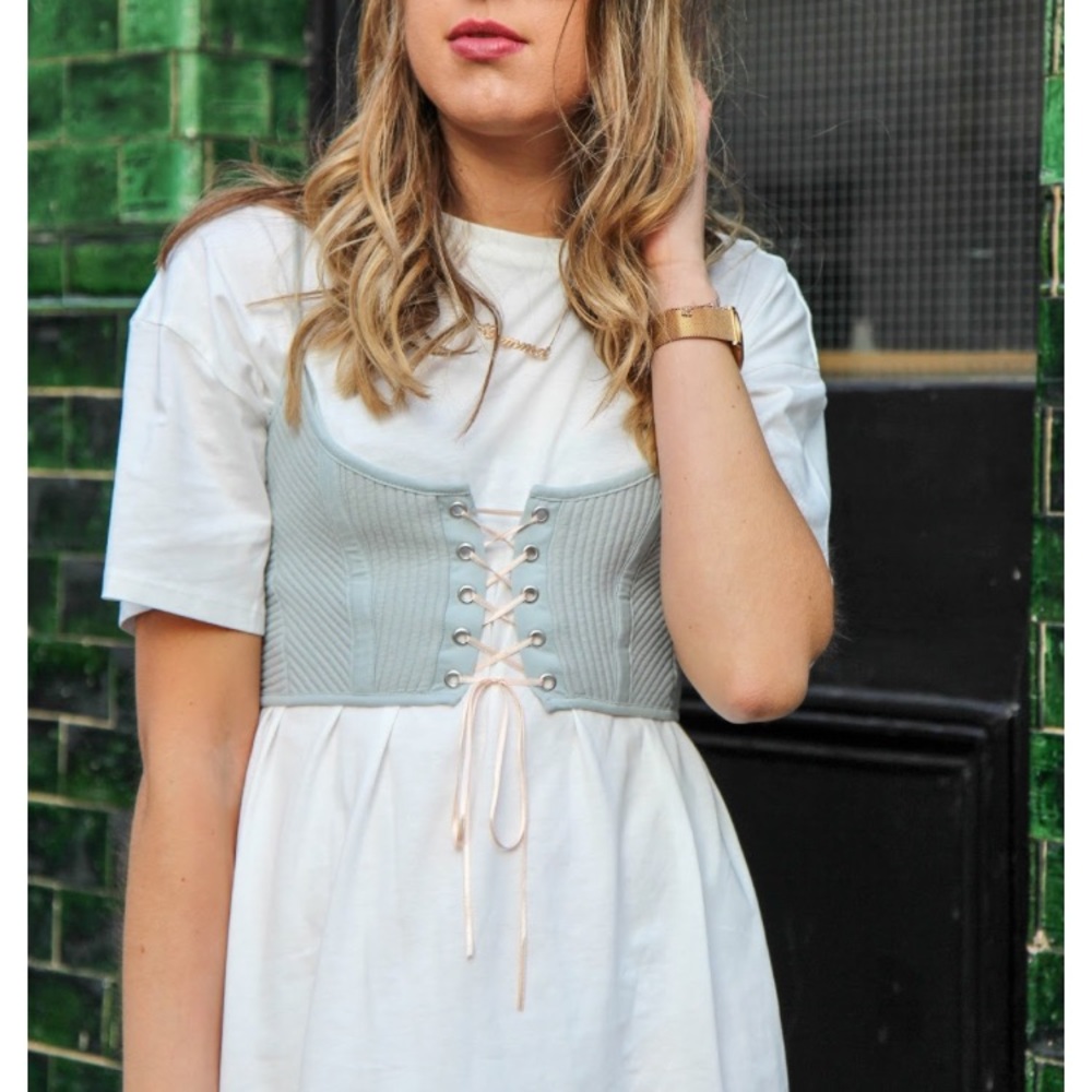 Topshop - Lace Up Corset