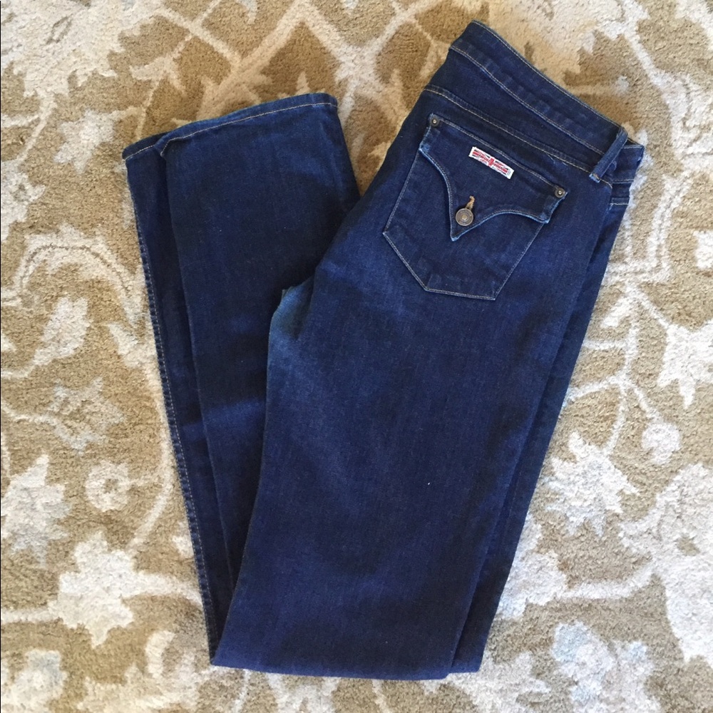 Hudson Boot Cut dark wash jeans