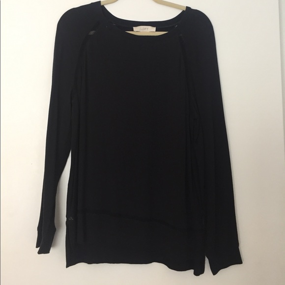 LOFT Raglan Style Long Sleeved Top - Picture 1 of 4