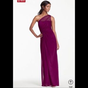 Sangria, David’s Bridal, Bridesmaid Dress