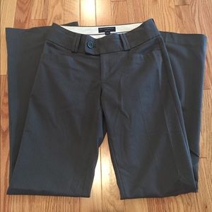Banana Republic Martin Gray Pinstripe Pants